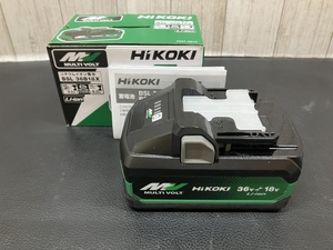 007◇未使用品◇HiKOKI 36V4.0Ah マルチボルトバッテリ(純正品) BSL36B18X