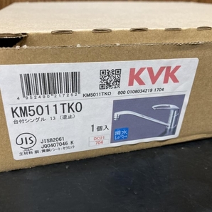020♪未使用品・即決価格♪KVK シングルレバー混合水栓 KM5011TKOの画像2