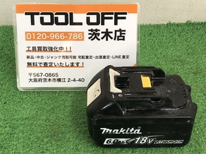 015* рекомендация товар * Makita makita аккумулятор BL1860B 18V 6.0Ah 76 раз зарядка . нагрузка . разряд 0%