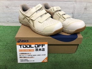 015●未使用品・即決価格●asics アシックス 安全靴 WINJOB CP112 200 25.0 バーチ×パティ