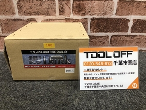 017◇未使用品・即決価格◇チップソージャパン 鋼鉄用ダンク　チップソー 180mm 10枚入り ②