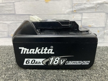 013♪おすすめ商品♪マキタ makita 18V6.0Ah純正リチウムイオンバッテリ- BL1860B 充電回数8回_画像2