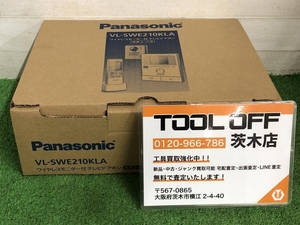 015●未使用品・即決価格●パナソニック Panasonic どこでもドアホン VL-SWE210KLA