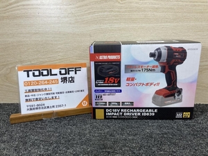 011* unused goods * prompt decision price * Astro Pro daktsu rechargeable 18V impact driver ID839 body only 
