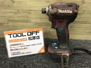 013♪ジャンク品♪マキタ makita 充電式インパクトドライバ TD171DZ ライト不灯 軸ブレ有