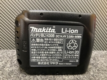 013♪未使用品♪マキタ makita 14.4V3.0Ah純正バッテリー BL1430B_画像6