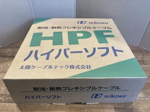 020♪未使用品・即決価格♪太陽ケーブルテック ハイパーソフト#300-F-クロLFV 4*0.3SQ(12/0.18)