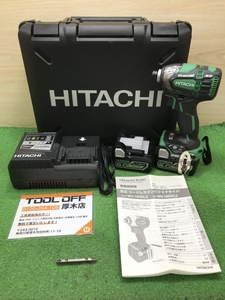 012◆未使用品◆HITATCHI 14.4Vコードレスインパクトドライバ WH14DDL2