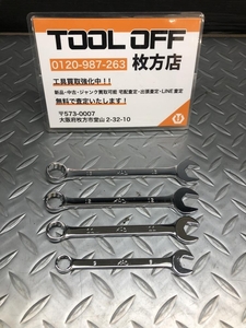 014〇おすすめ商品〇マックツール mac tools コンビネーションレンチ M13CWR T2～M9CWR S3 4個セット