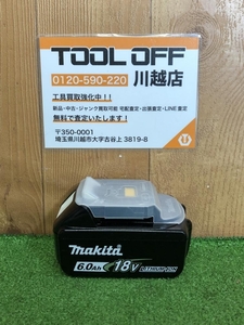 001♪未使用品♪makita マキタ バッテリー BL1860B ※箱無