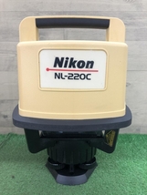 016■ジャンク品■ニコン Nikon 回転レーザーレベル NL-220・LS-6 未校正。回転するし受光器電源入るが感知しない。_画像4