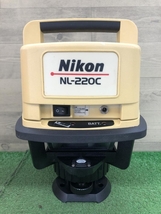016■ジャンク品■ニコン Nikon 回転レーザーレベル NL-220・LS-6 未校正。回転するし受光器電源入るが感知しない。_画像2
