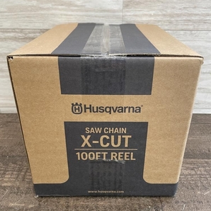 009▼未使用品・即決価格▼ハスクバーナ Husqvarna リールチェーン チェンソー替刃 S35G 0.325 1.5mm 100FTの画像2