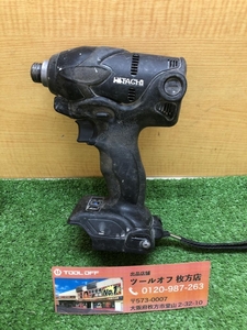 014〇おすすめ商品〇日立 HITACHI コードレスインパクトドライバ WH14DSL2　※本体割れアリ