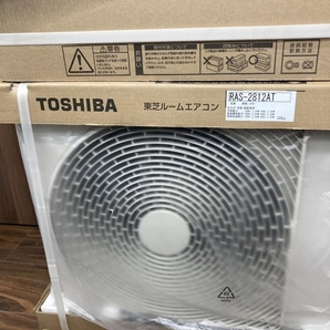 006□未使用品・即決価格□TOSHIBA 東芝 ルームエアコン RAS-2812AT RAS-2812T(W) 説明文必読の画像3