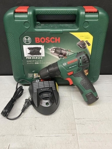 019■おすすめ商品■BOSCH 10.8Vバッテリー振動ドライバー PSB10.8LI-2 バッテリー×1 充電器 付属