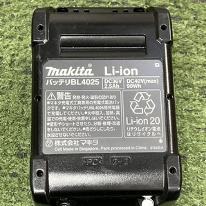 006□未使用品・即決価格□マキタ バッテリ BL4025の画像5