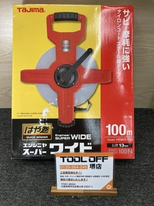 011◎未使用品◎Tajima/タジマ エンジニアスーパーワイド はや巻 HSW3-100 100ｍ 保管品