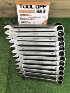 016# recommendation commodity #TONE ratchet glasses wrench 13 pcs set RM(8*10*12-19*21*22*24)