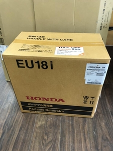 006□未使用品・即決価格□ホンダ インバータ発電機 EU18i 直接伝票を貼り付けて発送