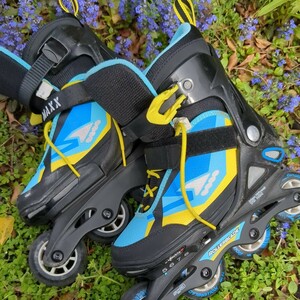 ローラースケート インラインスケート サイズ調整可能 ローラーブレード ジュニア 子供 大人学生 Inline skate