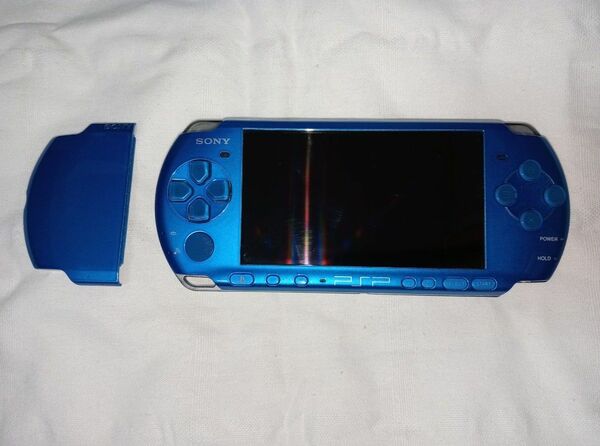 PSP PSP-3000 ソニー 本体のみ 簡易動作確認済み ジャンク扱い バッテリー欠品