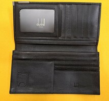 ☆dunhill ダンヒル 二つ折り 長財布 札入れ 小銭入れ 【 未使用長期保管品】☆_画像4