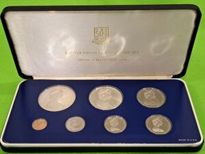 ☆ヴァージン諸島 プルーフコインセット 1979年 銀貨 THE BRITISH VIRGIN ISLANDS PROOF SET☆