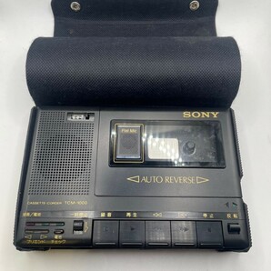 ▼SONY ソニー CASSETTE-CORDER カセットレコーダー TCM-1000 通電OK▼管理番号1の画像1