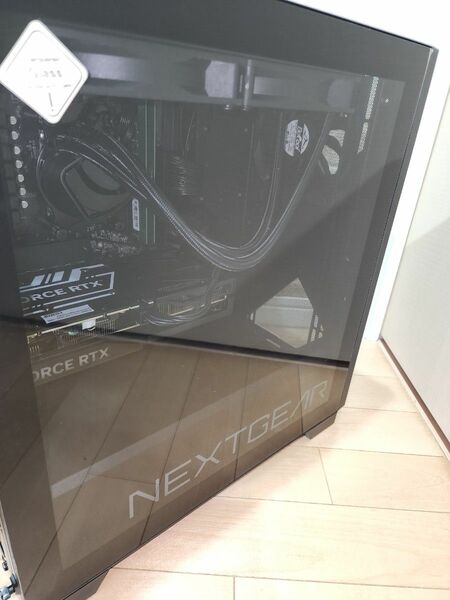新品！NEXTGEAR JG-A7G6T Win11 Geforce RTX 4060Ti Ryzen7 メモリ32G 水冷CPU