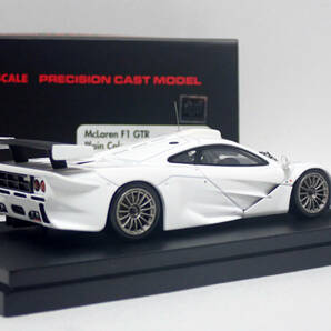 HPI racing 1/43 Mclaren マクラーレン F1 GTR Plain Color Model:White 8194の画像2