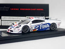 HPI racing 1/43 Mclaren マクラーレン F1 GTR FINA #43 1997 Le Mans ルマン 8172_画像1