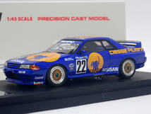 HPI racing キッドボックス限定 1/43 Piumini TRAMPIO ピューミニトランピオ SKYLINE スカイライン GT-R R32 #22 1990 JTC 8120_画像1