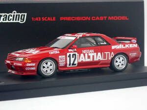 HPI racing 1/43 ALTIA FALKEN アルティア ファルケン SKYLINE スカイライン GT-R R32 #12 1992 N1 8138