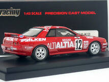 HPI racing 1/43 ALTIA FALKEN アルティア ファルケン SKYLINE スカイライン GT-R R32 #12 1992 N1 8138_画像2