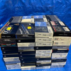 ベータカセットテープ80本まとめ 使用済みテープ TDK ソニー フジ など M33