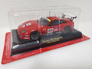 送料300〜★未開封★ アシェット 公式フェラーリF1コレクション Ferrari 550 Maranello 24h Le Mans 2003 ル・マン 1/43スケール ミニカー