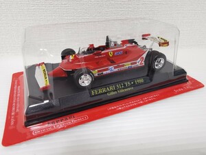 送料220円〜★未開封★ アシェット 公式フェラーリF1コレクション Ferrari 312 T5 1980 Gilles Villeneuve 1/43スケール FERRARI