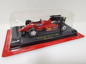 送料220円〜★未開封★ アシェット 公式フェラーリF1コレクション Ferrari 126 C4 1984 Rene Arnoux 1/43スケール ミニカー FERRARI