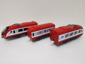  postage 510 jpy ~ Plarail 60 anniversary car both red f liner RED FLINER TOMY Tommy train 