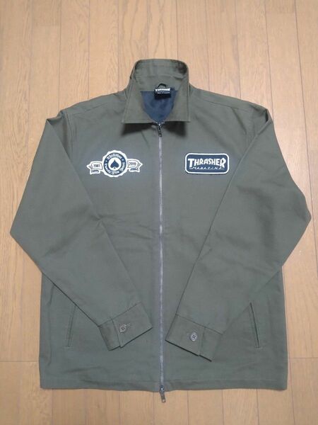 THRASHER　JACKET　スラッシャー　ジャケット　ブルゾン　アウター 