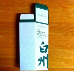 サントリー 白州 700ml カートン 空箱 箱のみ　１枚　