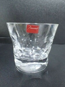 G743/6D◆Baccarat バカラ ベルーガ タンブラー クリスタル ロックグラス 美品◆