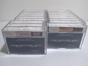 .G682/6A*DENON Denon DAT tape 46 60 74 90 110 120 19ps.@ secondhand goods *