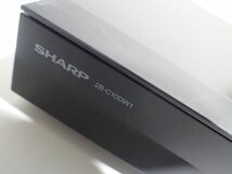 G731/1C◆SHARP ブルーレイディスクレコーダー 2B-C10DW1 外付けHDD 3番組録画 スカパー 良品◆_画像3