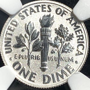 ２０１５年(Ｐ) アメリカ１０セント銀貨(ルーズベルトダイム March of Dimes Set ＮＧＣ-ＰＦ７０ＥＲ)の画像2