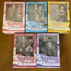 figma 魔法少女まどか☆マギカ 鹿目まどか 美樹さやか 巴マミ 佐倉杏子 暁美ほむら