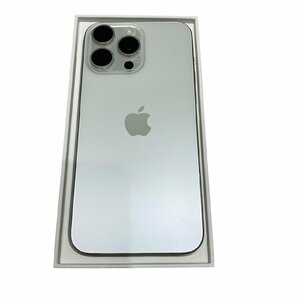 新品 Apple アップル iPhone15 Pro Max ホワイトチタニウム 256GB SIMフリー iPhone ホワイト系の画像6