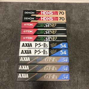 カセットテープ ハイポジ 未使用品TDK AXIA DENONN HIGH POSITION TYPEⅡ 店舗在庫品 倉庫保管品 未開封の画像3