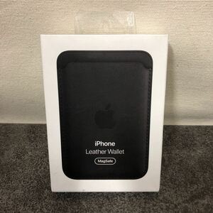 Apple アップル レザーウォレット　中古品 Iphone　Leather　Wallet　MagSafe　MHLR3FE/A